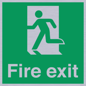 Final fire exit